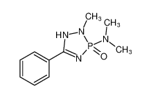 3-(dimethylamino)-2-methyl-5-phenyl-1,2-dihydro-1,2,4,3-triazaphosphole 3-oxide_194613-47-3