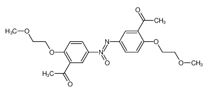 1-[5-[3-Acetyl-4-(2-methoxy-ethoxy)-phenyl-NNO-azoxy]-2-(2-methoxy-ethoxy)-phenyl]-ethanone CAS:19462-26-1 manufacturer & supplier