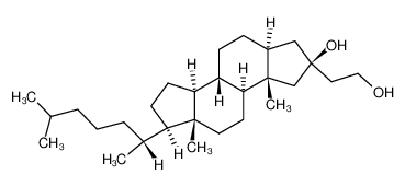 2α-(2-Hydroxy-ethyl)-A-nor-5α-cholestan-2β-ol CAS:19466-52-5 manufacturer & supplier