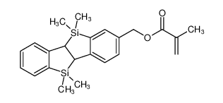 (5,5,10,10-tetramethyl-4b,5,9b,10-tetrahydrobenzo[b]benzo[4,5]silolo[2,3-d]silol-2-yl)methyl methacrylate CAS:194714-10-8 manufacturer & supplier