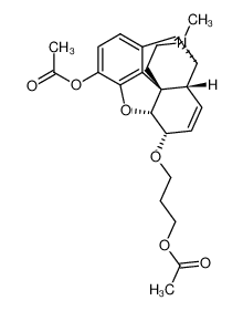 6α-((3-Acetyloxy-propyl)-oxy)-4,5α-epoxy-17-methyl-morphinan-7-en-3-ol acetate CAS:194715-39-4 manufacturer & supplier