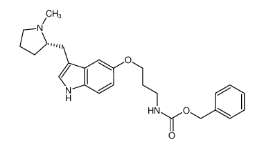 3-(N-methylpyrrolidin-2S-ylmethyl)-5-[N-(carbobenzyloxy)-3-aminopropyloxy]-1H-indole CAS:194719-07-8 manufacturer & supplier