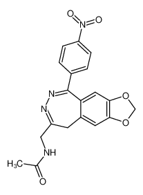 8-Acetaminomethyl-5-(4-nitrophenyl)-9H-1,3-dioxolo[4,5-h][2,3]-benzodiazepine CAS:194729-65-2 manufacturer & supplier