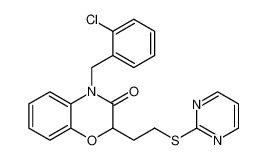 4-(2-chlorobenzyl)-2-(2-(pyrimidin-2-ylthio)ethyl)-2H-benzo[b][1,4]oxazin-3(4H)-one CAS:194731-37-8 manufacturer & supplier