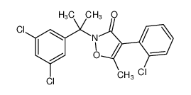 4-(2-chlorophenyl)-2-(2-(3,5-dichlorophenyl)propan-2-yl)-5-methylisoxazol-3(2H)-one CAS:194734-77-5 manufacturer & supplier