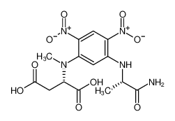 N-(5-(((S)-1-amino-1-oxopropan-2-yl)amino)-2,4-dinitrophenyl)-N-methyl-L-aspartic acid CAS:194736-64-6 manufacturer & supplier