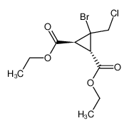 3-Brom-3-chlormethyl-cyclopropan-trans-1.2-dicarbonsaeure-diethylester CAS:19474-62-5 manufacturer & supplier