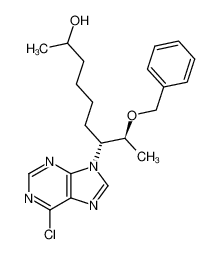 (2S,3R)-2-(benzyloxy)-3-(6-chloropurin-9-yl)nonan-8-ol CAS:194783-38-5 manufacturer & supplier