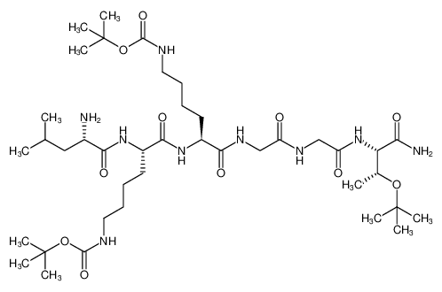 tert-butyl ((4R,5S,14S)-14-((S)-2-((S)-2-amino-4-methylpentanamido)-6-((tert-butoxycarbonyl)amino)hexanamido)-5-carbamoyl-2,2,4-trimethyl-7,10,13-trioxo-3-oxa-6,9,12-triazaoctadecan-18-yl)carbamate CAS:194786-55-5 manufacturer & supplier