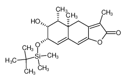 (4aR,5R,6R,7S)-7-(tert-Butyl-dimethyl-silanyloxy)-6-hydroxy-3,4a,5-trimethyl-4a,5,6,7-tetrahydro-4H-naphtho[2,3-b]furan-2-one CAS:194789-88-3 manufacturer & supplier