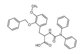 (R,S)-3-(2-Benzyloxy-3-methoxyphenyl)-2-(3.3-diphenylureido)propionic acid CAS:194795-14-7 manufacturer & supplier