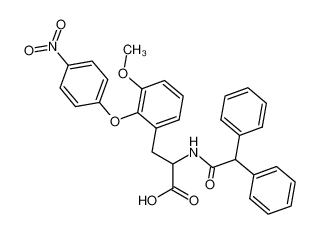 (R,S)-2-Diphenylacetylamino-3-[3-methoxy-2(4-nitrophenoxy)phenyl]propionic acid CAS:194795-17-0 manufacturer & supplier