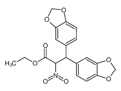 3,3 -Bis-benzo [1,3]dioxol -5-yl -2-nitropropionic acid, ethyl ester CAS:194795-26-1 manufacturer & supplier