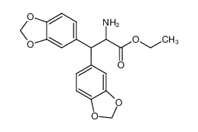 2-Amino -3,3-bis-benzo[1,3]dioxol-5-yl-propionic acid, ethyl ester CAS:194795-27-2 manufacturer & supplier