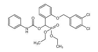 (2-((3,4-dichlorobenzyl)oxy)phenyl)(diethoxyphosphoryl)methyl phenylcarbamate CAS:194802-81-8 manufacturer & supplier