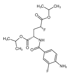 N-(4-amino-3-fluorobenzoyl)-(αS,γR)-γ-fluoroglutamic acid α,γ-diisopropyl ester CAS:194809-28-4 manufacturer & supplier