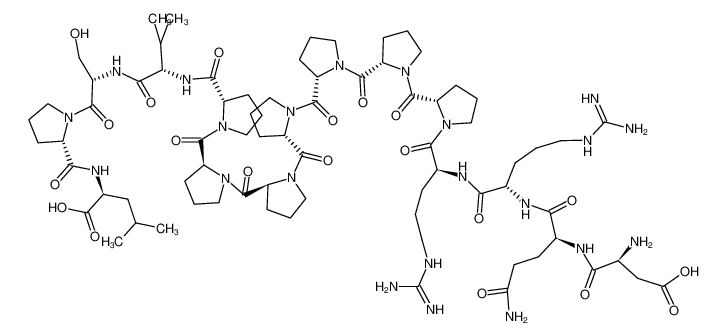 L-aspartyl-L-glutaminyl-L-arginyl-L-arginyl-L-prolyl-L-prolyl-L-prolyl-L-prolyl-L-prolyl-L-prolyl-L-prolyl-L-valyl-L-seryl-L-prolyl-L-leucine CAS:194859-96-6 manufacturer & supplier