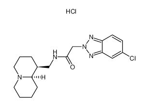 2-(5-chloro-2H-benzo[d][1,2,3]triazol-2-yl)-N-(((1S,9aR)-octahydro-2H-quinolizin-1-yl)methyl)acetamide hydrochloride CAS:194863-17-7 manufacturer & supplier