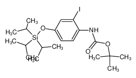 (2-Iodo-4-triisopropylsilanyloxy-phenyl)-carbamic acid tert-butyl ester CAS:194869-18-6 manufacturer & supplier