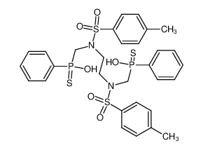 ((ethane-1,2-diylbis(tosylazanediyl))bis(methylene))bis(phenylphosphinothioic O-acid) CAS:194871-10-8 manufacturer & supplier