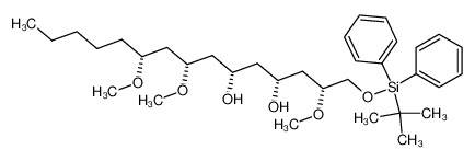 (2R,4R,6S,8S,10R)-1-[(-tert-butyldiphenylsilyl)oxy]-2,8,10-trimethoxy-4,6-pentadecanediol CAS:194876-09-0 manufacturer & supplier