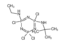 1-Ethylamino-3-tert.-butylamino-1,3,5,5-tetrachlor-(1,3,5)-triphosphazan CAS:19489-84-0 manufacturer & supplier