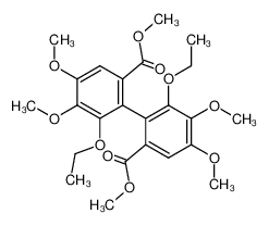 4,5,4',5'-Tetramethoxy-6,6'-diethoxydiphensaeure-dimethylester CAS:19491-00-0 manufacturer & supplier