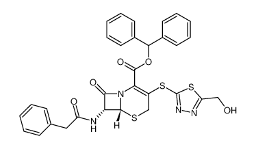 benzhydryl (6R,7R)-3-((5-(hydroxymethyl)-1,3,4-thiadiazol-2-yl)thio)-8-oxo-7-(2-phenylacetamido)-5-thia-1-azabicyclo[4.2.0]oct-2-ene-2-carboxylate CAS:194928-73-9 manufacturer & supplier