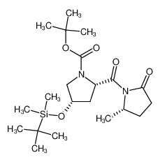 (2S,4S)-4-(tert-Butyl-dimethyl-silanyloxy)-2-((S)-2-methyl-5-oxo-pyrrolidine-1-carbonyl)-pyrrolidine-1-carboxylic acid tert-butyl ester CAS:194933-52-3 manufacturer & supplier