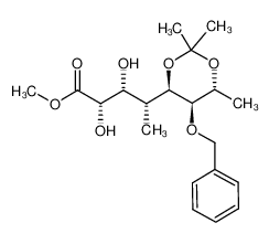 methyl (2S,3R,4R)-4-[5-(R)-benzyloxy-2,2,6-(6R)-trimethyl-1,3-dioxan-4-(R)-yl]-2,3-dihydroxy-pentanoate CAS:194934-59-3 manufacturer & supplier