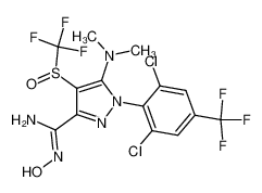 1-(2,6-dichloro-4-trifluoromethylphenyl)-5-dimethylamino-4-trifluoromethylsulfinyl-3-pyrazolecarboxamide oxime CAS:194941-55-4 manufacturer & supplier