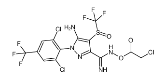 5-amino-N-(2-chloroacetoxy)-1-(2,6-dichloro-4-(trifluoromethyl)phenyl)-4-((trifluoromethyl)sulfinyl)-1H-pyrazole-3-carboximidamide CAS:194941-79-2 manufacturer & supplier