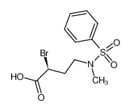 (S)-4-(benzenesulfonyl-N-methyl-amino)-2-bromo-butanoic acid CAS:194984-98-0 manufacturer & supplier