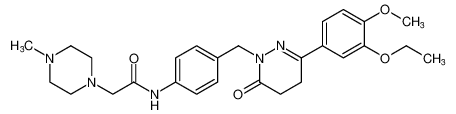 N-(4-((3-(3-ethoxy-4-methoxyphenyl)-6-oxo-5,6-dihydropyridazin-1(4H)-yl)methyl)phenyl)-2-(4-methylpiperazin-1-yl)acetamide CAS:194989-35-0 manufacturer & supplier