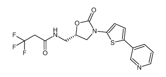 (S)-3,3,3-trifluoro-N-((2-oxo-3-(5-(pyridin-3-yl)thiophen-2-yl)oxazolidin-5-yl)methyl)propanamide CAS:194992-40-0 manufacturer & supplier