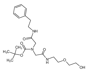 {[2-(2-Hydroxy-ethoxy)-ethylcarbamoyl]-methyl}-(phenethylcarbamoyl-methyl)-carbamic acid tert-butyl ester CAS:194996-41-3 manufacturer & supplier