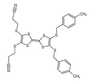 4,5-bis(2-cyanoethylthio)-4',5'-bis(4-methylbenylthio)tetrathiafulvalene CAS:195006-27-0 manufacturer & supplier