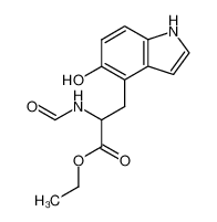 2-formylamino-3-(5-hydroxy-indol-4-yl)-propionic acid ethyl ester CAS:19502-31-9 manufacturer & supplier