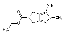 3-amino-2-methyl-2,6-dihydro-4H-pyrrolo[3,4-c]pyrazole-5-carboxylic acid ethyl ester CAS:19505-39-6 manufacturer & supplier