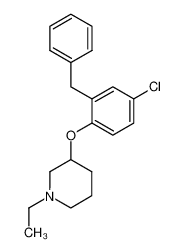 3-(2-Benzyl-4-chloro-phenoxy)-1-ethyl-piperidine CAS:19506-44-6 manufacturer & supplier