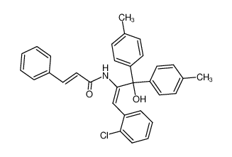 2-Cinnamoylamino-1,1-di-(p-tolyl)-3-(2-chlorphenyl)-propen-(2)-ol-(1) CAS:19508-01-1 manufacturer & supplier