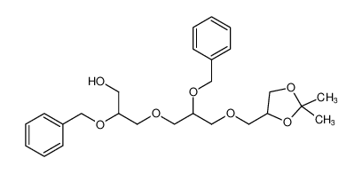 2-(benzyloxy)-3-(2-(benzyloxy)-3-((2,2-dimethyl-1,3-dioxolan-4-yl)methoxy)propoxy)propan-1-ol CAS:195131-79-4 manufacturer & supplier