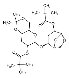 3-deoxy-4,6-O-isopropylidene-2-O-pivaloyl-α-D-glucopyranosyl-(1-4)-1,6-anhydro-3-deoxy-2-O-pivaloyl-β-D-glucopyranose CAS:195135-34-3 manufacturer & supplier