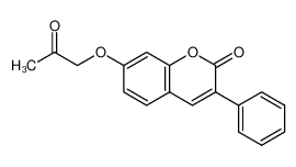 7-(2-oxopropoxy)-3-phenylchromen-2-one CAS:195137-94-1 manufacturer & supplier