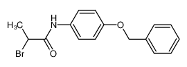 N-(4-Benzyloxy-phenyl)-2-bromo-propionamide CAS:19514-95-5 manufacturer & supplier