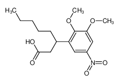 3-(2, 3-dimethoxy-5-nitrophenyl) octanoic acid CAS:195158-15-7 manufacturer & supplier