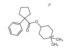 1,1-dimethyl-4-{[(1-phenylcyclopentyl)carbonyl]oxy}piperidinium iodide CAS:1952-10-9 manufacturer & supplier