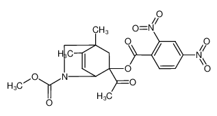 7-Acetyl-7-(2,4-dinitro-benzoyloxy)-4,5-dimethyl-2-aza-bicyclo[2.2.2]oct-5-ene-2-carboxylic acid methyl ester CAS:195200-08-9 manufacturer & supplier