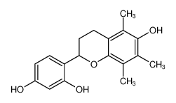 4-(6-hydroxy-5,7,8-trimethylchroman-2-yl)benzene-1,3-diol CAS:195201-76-4 manufacturer & supplier