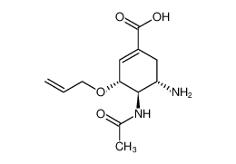 (3R,4R,5S)-4-acetamido-3-(allyloxy)-5-aminocyclohex-1-ene-1-carboxylic acid CAS:195210-92-5 manufacturer & supplier